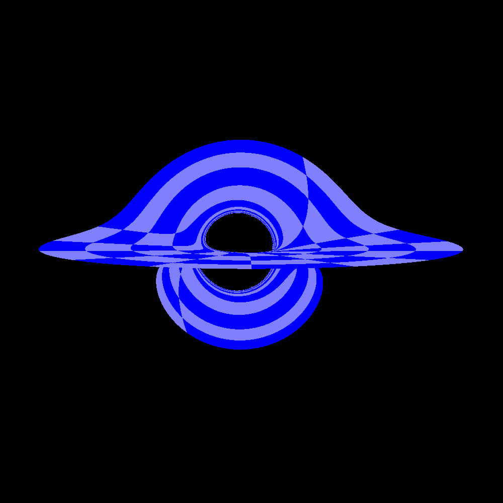 Disk at 85degrees around Kerr Black Hole with a=0.998
